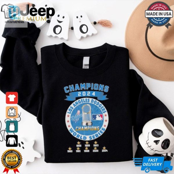 Champions 2024 Los Angeles Dodgers World Series Shirt hotcouturetrends 1 2