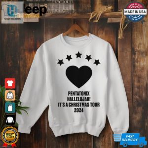 Pentatonix Hallelujah Its A Christmas Tour 2024 Tee Shirt hotcouturetrends 1 2