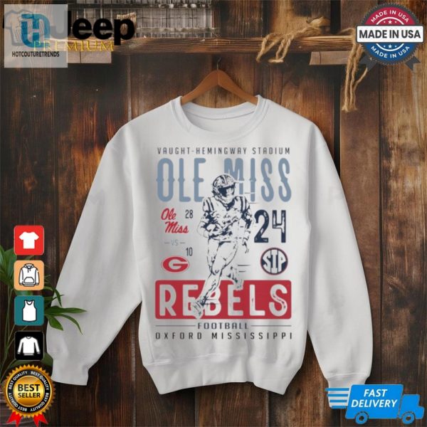 Georgia Victory Vaught Hemingway Stadium Ole Miss Rebels Football Oxford Mississippi T Shirt hotcouturetrends 1 2