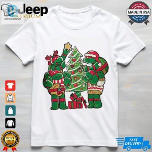 Teenage Mutant Ninja Turtles Decorating Their Christmas Tree Shirt hotcouturetrends 1 3