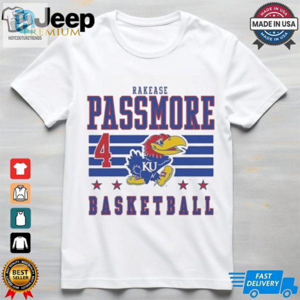 Official Rakease Passmore Kansas Jayhawks Baseball Rally Nil Striped Shirt hotcouturetrends 1 3