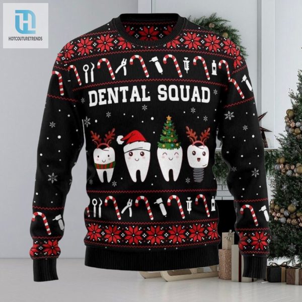 Dental Squad Christmas Sweater hotcouturetrends 1 1