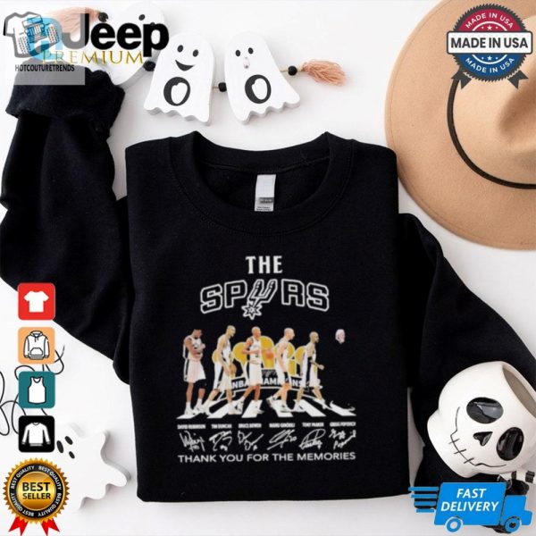 Official The Spurs Thank You For The Memories 2D T Shirt hotcouturetrends 1 1