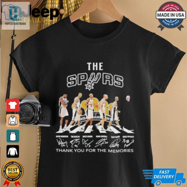 Official The Spurs Thank You For The Memories 2D T Shirt hotcouturetrends 1 2