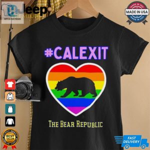 California Secession Calexit The Bear Republic Lgbt Shirt hotcouturetrends 1 2