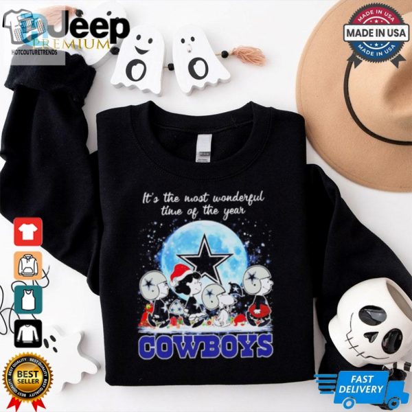 Peanuts Cowboys Its The Most Wonderful Time Of The Year Christmas Shirt hotcouturetrends 1 1