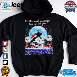 Peanuts Cowboys Its The Most Wonderful Time Of The Year Christmas Shirt hotcouturetrends 1 3