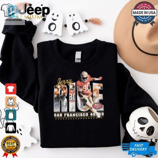 Jerry Rice San Francisco 49Ers Mitchell Ness Classic Photo T Shirt hotcouturetrends 1 1