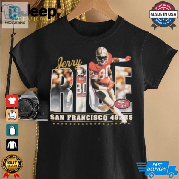 Jerry Rice San Francisco 49Ers Mitchell Ness Classic Photo T Shirt hotcouturetrends 1 2