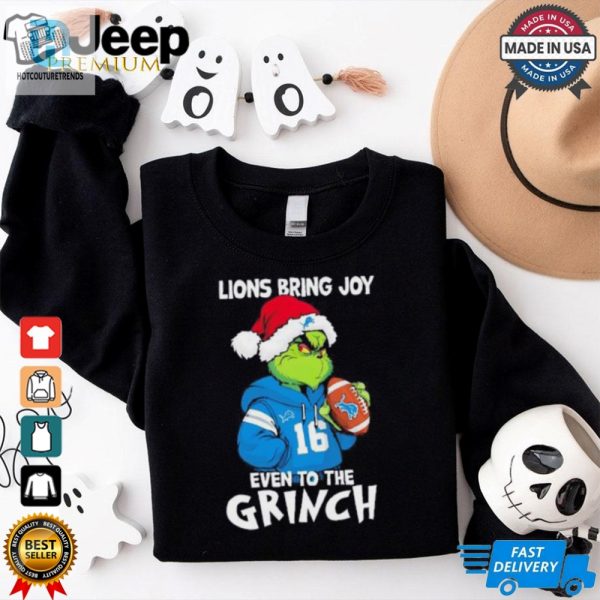 Detroit Lions Bring Joy Even To The Grinch Ennis Rakestraw Jr Sweatshirt hotcouturetrends 1 1