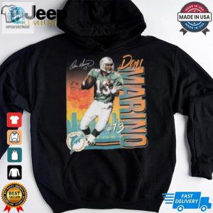 Dan Marino Miami Dolphins Mitchell Ness Classic Photo T Shirt hotcouturetrends 1 3