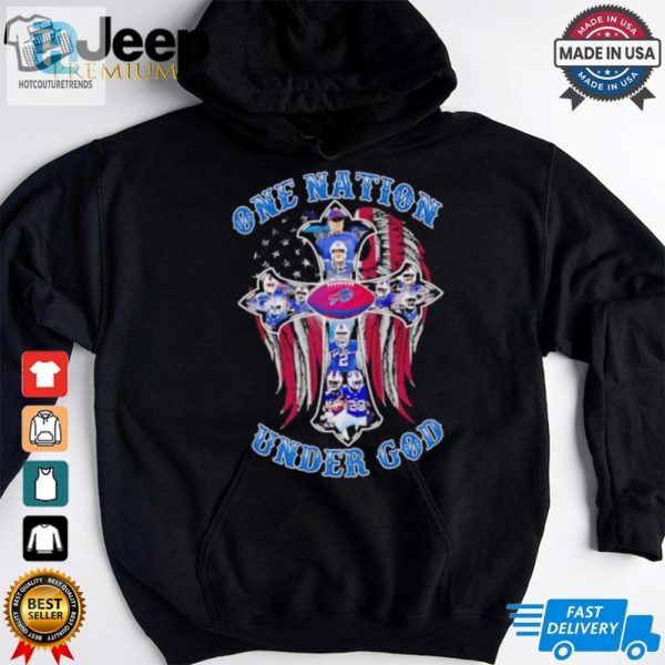 Buffalo Bills One Nation Under God Players Shirt hotcouturetrends 1 3