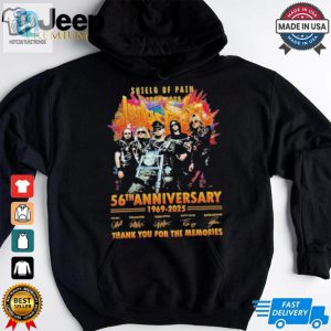 Official Judas Priest 2024 Shield Of Pain Tour 56 Years Of Metal Legends T Shirt hotcouturetrends 1 3