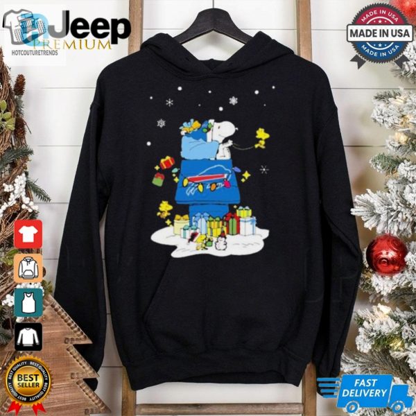 Buffalo Bills Santa Snoopy And Woodstock Wish You A Merry Christmas 2024 T Shirt hotcouturetrends 1