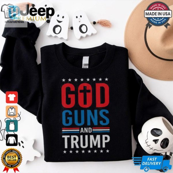 Awesome God Guns And Trump 2024 Election T Shirt hotcouturetrends 1 1