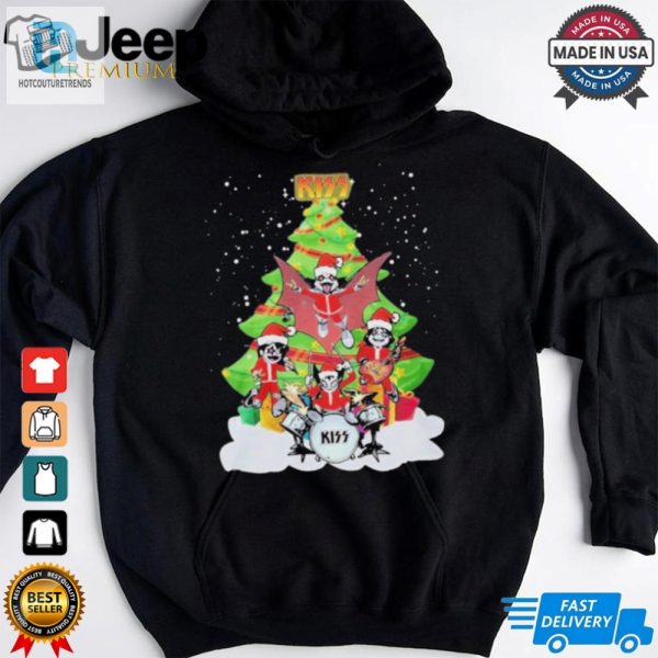 Official Kiss Brand Merry Christmas 2024 T Shirt hotcouturetrends 1 3