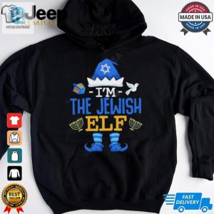 Happy Hanukkah Im The Jewish Elf Family Christmas Shirt hotcouturetrends 1 3