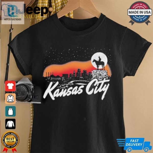 Kansas City The Scout Sioux Scout On Horseback Shirt hotcouturetrends 1 2