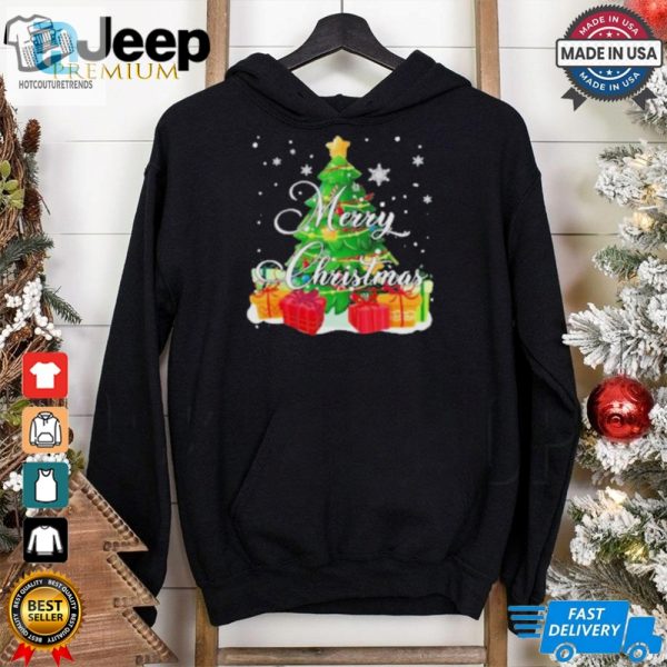 Merry Christmas Funny Xmas Christmas Tree Shirt hotcouturetrends 1