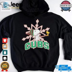 South Bend Cubs Snoopy And Woodstock Christmas Shirt hotcouturetrends 1 3