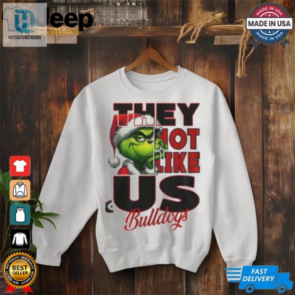 Grnch Bulldogs They Not Like Us Shirt hotcouturetrends 1 1