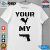 Your Cock My Glock Chicken Gun Shirt hotcouturetrends 1