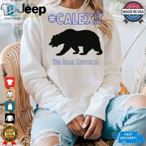 California Secession Calexit The Bear Republic Shirt hotcouturetrends 1 3