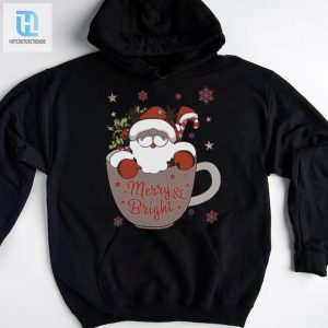 Merry And Bright Christmas Cute Santa Funny Family Xmas Shirt hotcouturetrends 1 3