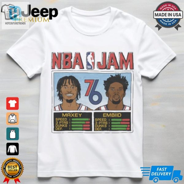 Official Nba Jam 76Ers City Maxey And Embiid Shirt hotcouturetrends 1 3