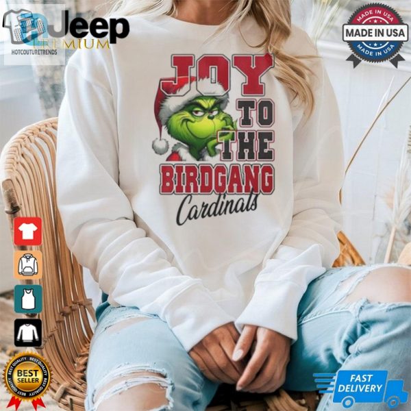 Official Arizona Cardinals Joy To The Birdgang Cardinals Grinch Christmas Shirt hotcouturetrends 1