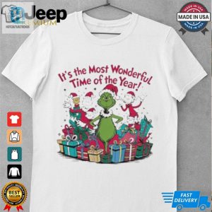 Grinch Its The Most Wonderful Time Of The Year Christmas Shirt hotcouturetrends 1 1