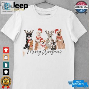 Merry Woofmas Relaxed Unisex T Shirt hotcouturetrends 1 1