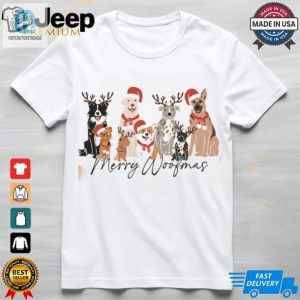 Merry Woofmas Relaxed Unisex T Shirt hotcouturetrends 1 3