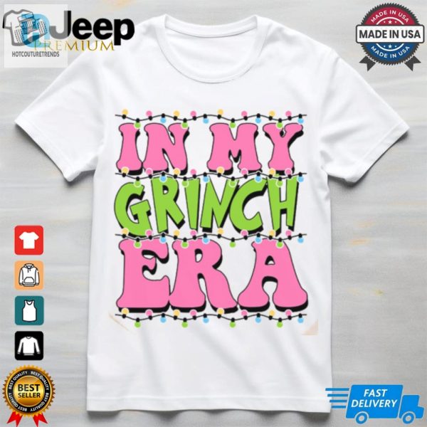 Pink Lights In My Grinch Era Relaxed Unisex T Shirt hotcouturetrends 1 3