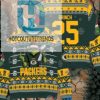 Green Bay Packers X Grinch Christmas Dr. Seuss How The Grinch Stole Christmas With Super Bowl Trophy Custom Ugly Christmas Sweater hotcouturetrends 1