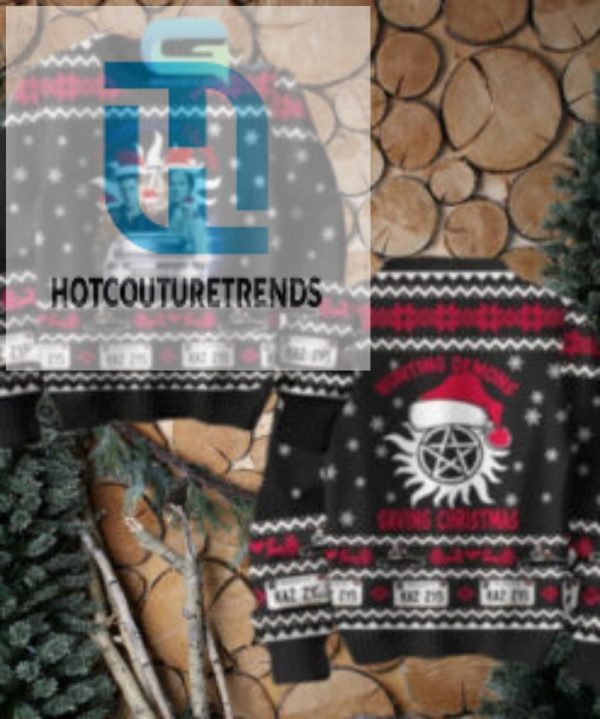 Supernatural Hunting Demon Saving Christmas Ugly Sweater hotcouturetrends 1