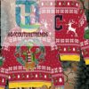 Cleveland Guardians X Grinch Dr. Seuss How The Grinch Stole Christmas Mlb With World Series Trophy Ugly Christmas Sweater Red hotcouturetrends 1