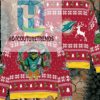 Miami Dolphins X Grinch Nfl Dr. Seuss How The Grinch Stole Christmas With Super Bowl Trophy Ugly Christmas Sweater Red hotcouturetrends 1