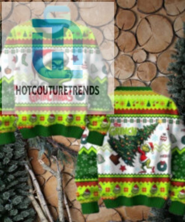 The Grinch And Holidays Merry Christmas Ugly Sweater hotcouturetrends 1