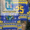 Los Angeles Rams X Grinch Christmas Dr. Seuss How The Grinch Stole Christmas With Super Bowl Trophy Custom Ugly Christmas Sweater hotcouturetrends 1