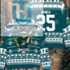 Philadelphia Eagles X Grinch Christmas Dr. Seuss How The Grinch Stole Christmas With Super Bowl Trophy Custom Ugly Christmas Sweater hotcouturetrends 1