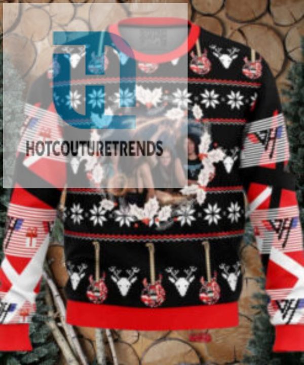 Van Halen Band Fans Gift Chirstmas Gifts 2024 For Family And Friends Ugly Sweater hotcouturetrends 1