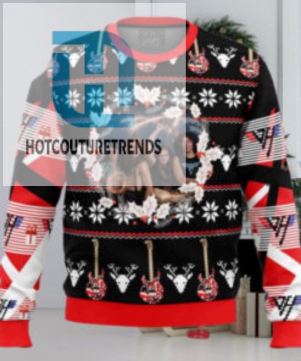 Van Halen Band Fans Gift Chirstmas Gifts 2024 For Family And Friends Ugly Sweater hotcouturetrends 1 1