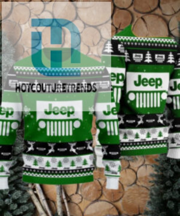 Jeep 2024 Christmas Green Ugly Sweater hotcouturetrends 1