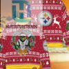 Pittsburgh Steelers X Grinch Nfl Dr. Seuss How The Grinch Stole Christmas With Super Bowl Trophy Ugly Christmas Sweater Red hotcouturetrends 1 2