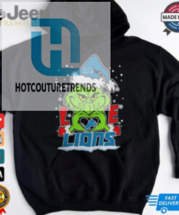 The Grinch Love Heart 2024 Detroit Lions Football Christmas Shirt hotcouturetrends 1 1