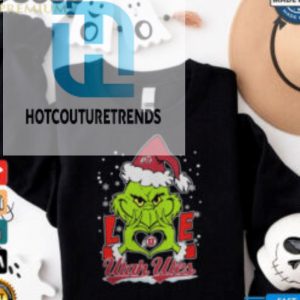 The Grinch Love Heart 2024 Utah Utes Football Christmas Shirt hotcouturetrends 1 3