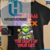 Official Santa Grinch Here I Am Fedex The Light Of Your Life Christmas Light Shirt hotcouturetrends 1