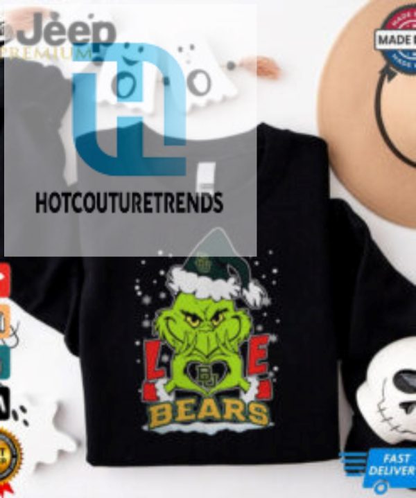 The Grinch Love Heart 2024 Baylor Bears Football Christmas Shirt hotcouturetrends 1 3