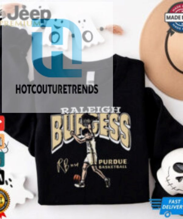 Official Raleigh Burgess Illustrated Purdue Boilermakers Basketball Signature T Shirt hotcouturetrends 1 3